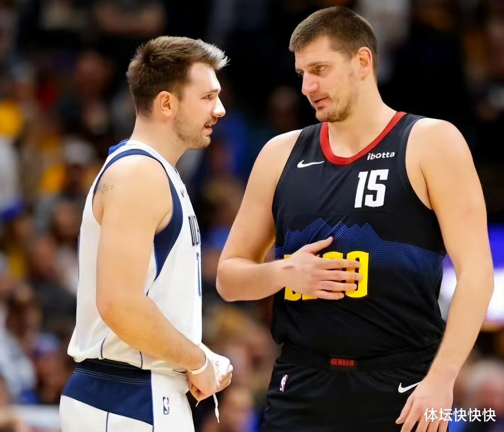 J9- 东契奇克服颈伤触底反弹 单节暴走狂砍19分强势收胜 